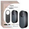 Pudełko z produktem "Aqara Smart Lock U200 Lite Kit" w kolorze czarnym, z widocznym zamkiem szyfrowym i jego elementami. Na opakowaniu znajdują się logotypy: matter, Apple Home, Google Home, Alexa, Home Assistant, Samsung SmartThings oraz napisy "Built on