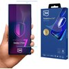 Na zdjęciu widoczny jest telefon z wyświetlaczem, na którym znajduje się napis "DEDICATED TO Galaxy Z Fold 7" oraz logo "3mk", obok znajduje się opakowanie produktu "3mk FlexibleGlass Pro" z grafiką szkła ochronnego i napisami "Feel the power" oraz "Unbre