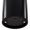 Okap GLOBALO Newelio Isola 39.1 Czarny 635m3/h 69dB klasa B Oświetlenie LED Filtr węglowy Opcjonalnie