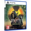 Okładka gry "S.T.A.L.K.E.R. 2: Heart of Chornobyl Day One Edition" na PS5 przedstawia postać w masce gazowej na tle zniszczonego krajobrazu z unoszącym się w powietrzu obiektem. Na dole widnieje oznaczenie wiekowe 18+ oraz informacja o wymaganym połączeni