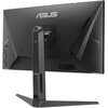 Monitor ASUS TUF Gaming VG27AQML5A o przekątnej 27 cali wyświetla grafikę z napisem "SERIES FIVE" oraz "TUF GAMING" na tle ciemnych paneli z żółtym logo. Na dolnej ramce monitora widoczne jest logo "ASUS".