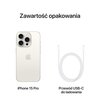 Smartfon APPLE iPhone 15 Pro 5G 128GB 6.1" 120Hz Tytan biały (CPO) 5G Tak