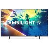 Telewizor wyświetla kolorowy obraz podwodnego świata z sylwetką syreny otoczoną rybami, z dużym napisem "AMBILIGHT tv" na środku ekranu. W prawym górnym rogu widoczne jest logo "PHILIPS".