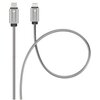 Opakowanie produktu przedstawia kabel USB-C do Lightning o mocy 27 W z metalowym oplotem, z logo "FORCELL" oraz informacją o wsparciu Apple Car Play i odporności na uszkodzenia. Na opakowaniu widnieje także napis "Power Delivery 27 W" oraz ikony ilustrują