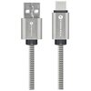 Kabel USB - USB-C FORCELL F-Energy C234 12W 1 m Srebrny
