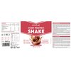 Opakowanie odżywki białkowej ACTIVLAB Whey Protein Shake o smaku pysznej czekolady (350 g) zawiera informacje o wartości odżywczej, sposobie użycia oraz certyfikatach jakości. Na etykiecie widnieje napis "17 g PROTEIN x 10 portions" oraz "DELICIOUS CHOCOL
