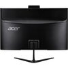 Czarny tył monitora z widocznymi portami, w tym HDMI, Ethernet, USB oraz gniazda audio. Na obudowie znajduje się logo "acer".
