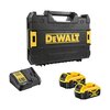 Wiertarko-wkrętarka DEWALT DCD796P2-QW zestaw akumulatorów Wyposażenie 2 akumulatory