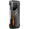 Smartfon OSCAL Pilot 3 5G 12/256GB 6.78" 120Hz w kolorze pomarańczowym jest przedstawiony z przodu i z tyłu. Na tylnej obudowie widoczne są napisy: "AI Camera", "DESIGN BY OSCAL" oraz "OSCAL", a także elementy dekoracyjne w kolorze pomarańczowym i srebrny