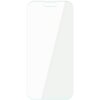 Przezroczysta folia ochronna o matowym wykończeniu, przeznaczona do telefonu Apple iPhone 17, z wycięciem na górze. Produkt jest prostokątny z zaokrąglonymi rogami.