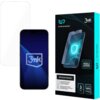 Opakowanie produktu "Folia ochronna 3MK 1UP do Apple iPhone 17 Pro" z widocznym logo 3mk oraz grafiką telefonu z nałożoną folią. Na opakowaniu znajdują się napisy: "1UP screen protector", "Optimized for mobile gaming", "3 pcs.", "Your screen 400% stronger