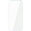 Przezroczysta folia ochronna o matowym wykończeniu, przeznaczona do telefonu Apple iPhone 17, z wycięciem na górze. Produkt jest prostokątny z zaokrąglonymi rogami.