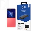 Opakowanie produktu jest niebieskie z białymi elementami, zawiera logo "3mk Protection" oraz napis "curved protection ARC+". Na opakowaniu znajdują się informacje: "Folia ochronna", "Protective film", "Schutzfolie", "Grubość 0.17 mm", "Thickness 0.17 mm",