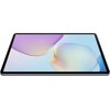 Tablet z dużym ekranem wyświetlającym kolorową grafikę z gradientem fioletu, żółci i błękitu. Urządzenie ma cienkie ramki i metaliczną obudowę.