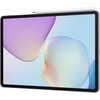Tablet z cienkimi ramkami wyświetla kolorową grafikę z gradientowymi kształtami w odcieniach fioletu, żółci i błękitu. Na górnej krawędzi urządzenia znajduje się biały rysik.