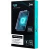 Opakowanie produktu "Folia ochronna 3MK 1UP do Oppo Reno 14 F" z widocznym logo 3mk i napisem "1UP screen protector". Na opakowaniu znajdują się informacje: "Optimized for mobile gaming", "3 pcs.", "400% stronger" oraz "Bezpieczny montaż na mokro".