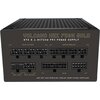 Czarny zasilacz komputerowy z widocznymi gniazdami na kable, oznaczonymi jako PCI-E/CPU, SATA/MOLEX, 12V-2X6, oraz M/B. Na obudowie znajduje się tekst: "VOLCANO HEX 750W GOLD ATX 3.1 ACTIVE PFC POWER SUPPLY" oraz ostrzeżenie: "DO NOT USE MODULAR CABLES FR