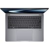 Na zdjęciu widoczny jest otwarty laptop z klawiaturą QWERTY, dużym touchpadem i częściowo widocznym ekranem. Na obudowie znajduje się logo "DIRAC".