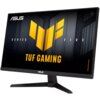 Monitor ASUS z serii TUF Gaming, wyświetlający grafikę z napisem "SERIES FIVE" oraz "TUF GAMING" na ekranie. Logo ASUS znajduje się w lewym górnym rogu obudowy monitora.