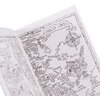 Czarno-biała ilustracja przedstawia szczegółową mapę z napisem "FABLED LANDS" na górze oraz kompasem po prawej stronie. Na mapie widoczne są nazwy takie jak "NIEZMIERZONY OCEAN", "AKATSURAI", "ZATOKA GASHMURU" oraz różne wyspy i regiony.