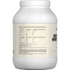 Białe opakowanie odżywki białkowej BESTLAB BestWhey Waniliowy (900 g) z widoczną etykietą zawierającą szczegółowe informacje o wartości odżywczej i składnikach aktywnych. Na etykiecie znajdują się m.in. wartości energetyczne, zawartość białka, tłuszczów i