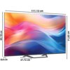 Telewizor HAIER H55S80FUX 55" QLED 4K DLG-120Hz Google TV HDMI 2.1 Ekran 55" QLED, UHD/4K, 3840 x 2160px