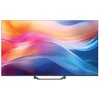 Na zdjęciu widoczny jest telewizor z kolorowym, abstrakcyjnym wzorem na ekranie, z logo "Haier" umieszczonym na dolnej ramce. Produkt to "Telewizor HAIER H65S80FUX 65" QLED 4K 120Hz VRR Google TV HDMI 2.1".