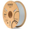 Szpula filamentu 3D marki ELEGOO z marmurowym wzorem, o średnicy 1.75 mm i wadze 1 kg, wykonana z materiału pochodzącego z recyklingu. Na opakowaniu widnieje logo ELEGOO oraz instrukcje dotyczące unikania splątań filamentu.