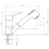 Bateria DEANTE Narcyz BDN 071M Chrom Rodzaj baterii Jednodźwigniowa