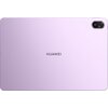 Fioletowy tablet z logo "HUAWEI" na środku obudowy, z widocznym aparatem oznaczonym jako "13MP CAMERA" w rogu. Na obudowie znajdują się trzy małe okrągłe elementy.