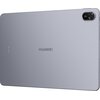Szary tablet z logo "HUAWEI" na środku tylnej obudowy, z widocznym aparatem oznaczonym jako "13 MP CAMERA" w rogu. Obok aparatu znajdują się trzy małe okrągłe elementy.