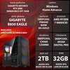 Na zdjęciu znajduje się komputer z widocznymi specyfikacjami: karta graficzna GIGABYTE GEFORCE RTX 5080 WINDFORCE SFF 16GB, płyta główna GIGABYTE B850 EAGLE, zasilanie DEEPCOOL PN850D 850W 80+GOLD, procesor AMD RYZEN 7 9800X3D, obudowa DEEPCOOL CH560 CZAR