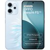 Smartfon z niebieskim gradientem na obudowie i trzema aparatami, obok wyświetlacz z tekstem: "OPPO AI Phone OPPO Reno14 FS 5G", oraz funkcjami: "AI Flash Photography", "AI Edytor 2.0", "Pojemna bateria 6000 mAh".