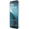 Smartfon z wyświetlaczem w kolorze niebieskim, na którym widnieje tekst: "OPPO AI Phone OPPO Reno14 FS 5G". Dodatkowe informacje na ekranie to: "AI Flash Photography", "AI Edytor 2.0" oraz "Pojemna bateria 6000 mAh".