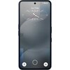 Smartfon z wyświetlaczem pokazującym tarczę zegara z czerwonym sekundnikiem, białymi wskazówkami godzinową i minutową oraz datą "Tue, 11 Mar" u góry. Na dole ekranu znajdują się ikony latarki i aparatu.