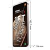 Smartfon w kolorze złotym z wyświetlaczem o przekątnej 6,83 cala i wymiarach 162,7 mm na 77,9 mm oraz grubości 7,96 mm. Na ekranie widoczny jest tekst: "Xiaomi HyperAI, xiaomi 15T Pro, 15T, Wyświetlacz 6.83", Procesor MediaTek Dimensity 9200+, Bateria 500