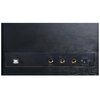 Czarny panel z gniazdami na pianinie cyfrowym, zawierający porty oznaczone jako USB/MIDI, AUDIO IN/OUT, EARPHONE, SUSTAIN oraz DC 9-15V. Panel wykonany jest z ciemnego materiału o drewnopodobnej fakturze.