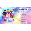 Na kolorowym tle widoczny jest napis "Just Dance 2026 Edition" oraz lista utworów: "APT. Rosé & Bruno Mars", "HOUDINI Dua Lipa", "HUNG UP Madonna", "ALL STAR Smash Mouth", "COUNTING STARS OneRepublic". Po prawej stronie znajduje się tekst "Imprezuj w rytm