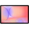 Tablet z wyświetlaczem prezentującym gradientowe tło w odcieniach różu, fioletu i pomarańczu. Na ekranie widoczny jest napis "Galaxy Tab S10 Lite".
