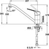Bateria TEKA MTP 913 TG 46913020Q Onyx Rodzaj baterii Jednodźwigniowa