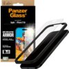 Opakowanie produktu PanzerGlass zawiera napis "Screen Protection for: Apple iPhone 17 Air" oraz "Anti-Reflective Armor" z informacjami o lepszej przepuszczalności światła i niższej refleksyjności. Widoczny jest również telefon z nałożonym szkłem ochronnym