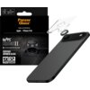 Opakowanie produktu PanzerGlass z napisem "HoOps Ceramic II" oraz "Camera Lens Protection for: Apple iPhone 17 Air" znajduje się obok wizualizacji telefonu z nakładką na obiektyw. Na opakowaniu widnieją także napisy "Certified Japanese Glass", "5X Stronge
