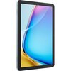 Tablet z dużym ekranem o przekątnej 10,1 cala, z wyświetlaczem pokazującym gradientowe kolory niebieskiego, różowego i żółtego. Obudowa jest w kolorze niebieskim, a na krawędzi widoczne są otwory głośnika.