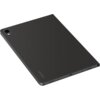 Czarne etui na tablet z widocznym logo "SAMSUNG" w dolnej części. Etui ma wycięcie na aparat w lewym górnym rogu.