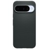 Ciemnozielone etui z teksturą w drobne trójkąty, posiada wycięcie na aparat z trzema obiektywami i lampą błyskową. Produkt jest przeznaczony do telefonu Google Pixel 10 / 10 Pro.