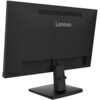 Czarno-szary monitor z logo "Lenovo" na tylnej obudowie, zamontowany na prostokątnej podstawie. Obudowa ma otwory wentylacyjne w górnej części.