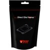 Czarne opakowanie z nadrukiem przedstawiającym schemat ramki montażowej oraz tekstem: "Ryzen Direct Die Frame V2". Na dole widoczne jest logo "thermal grizzly" oraz adres strony internetowej "www.thermal-grizzly.com".
