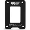Czarna ramka montażowa z czterema otworami w rogach, na której widnieje logo "thermal grizzly" oraz napis "INTEL 1851 CPU Contact Frame V1". W środku ramki znajduje się prostokątny otwór.