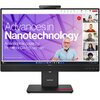 Monitor wyświetla ekran z prezentacją zatytułowaną "Advances in Nanotechnology" oraz tekstem "An academic paper by Professor David Freeman" i "The Future Science University". Po prawej stronie ekranu widoczny jest panel z miniaturami uczestników wideokonf