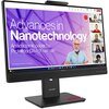 Monitor wyświetla prezentację zatytułowaną "Advances in Nanotechnology" autorstwa Profesora Davida Freemana z The Future Science University, a na ekranie widoczny jest także interfejs wideokonferencji z kilkoma osobami. Na podstawie monitora znajduje się 